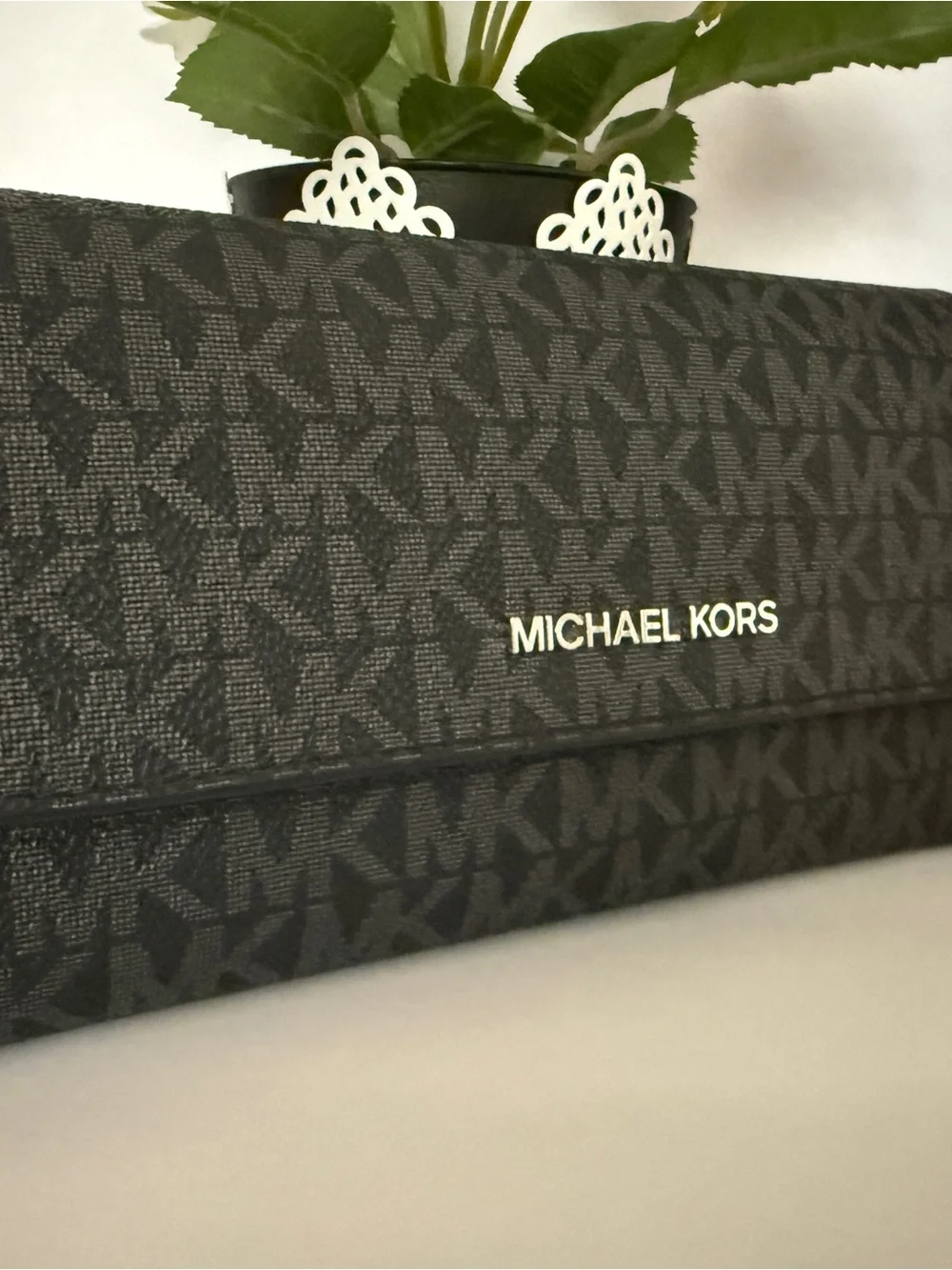 Michael Kors LG Charlotte Tote Bag + Matching Wallet